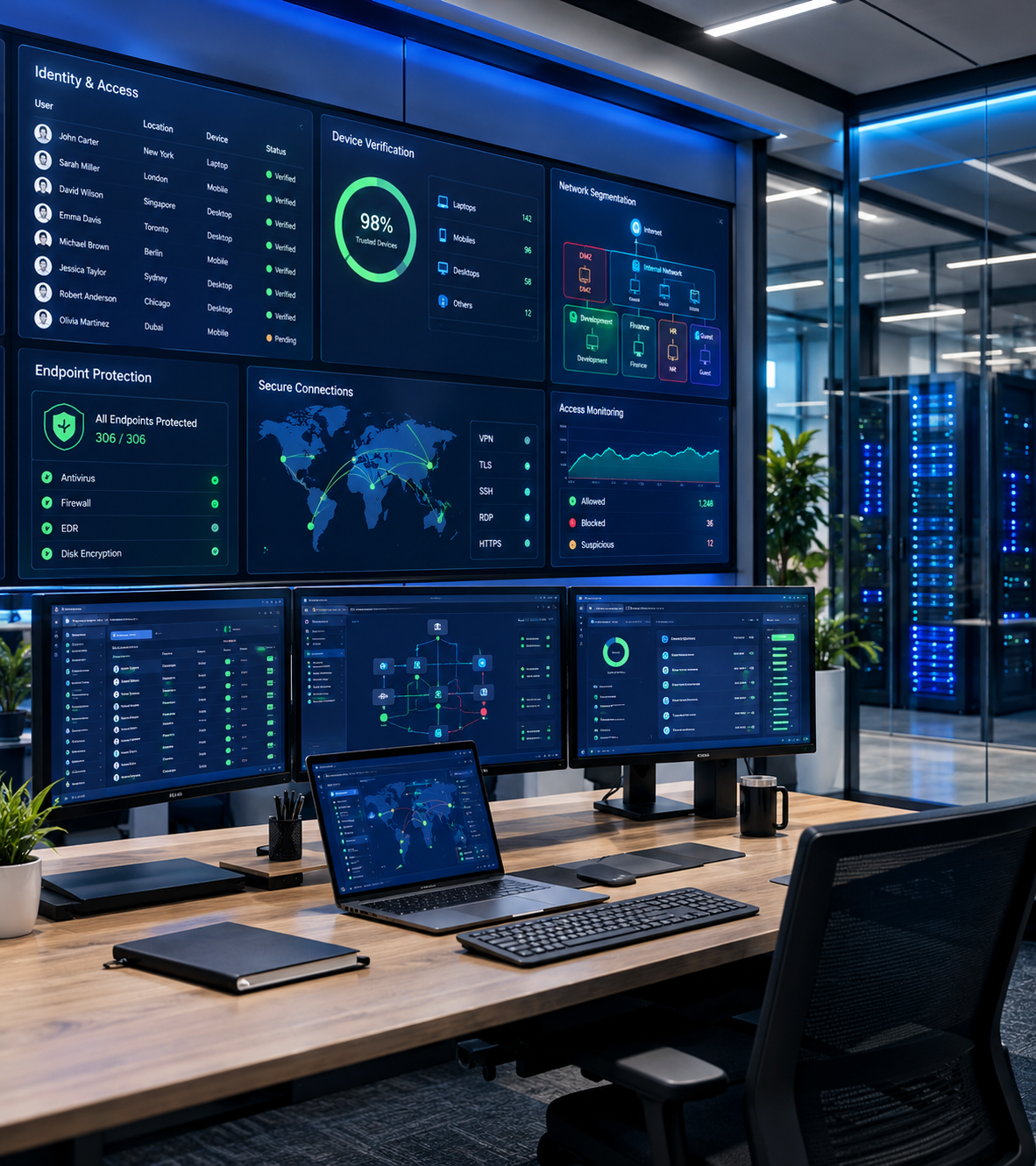 Zero-Trust Security Architecture